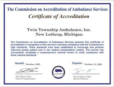 Twin Township Ambulance community photo
